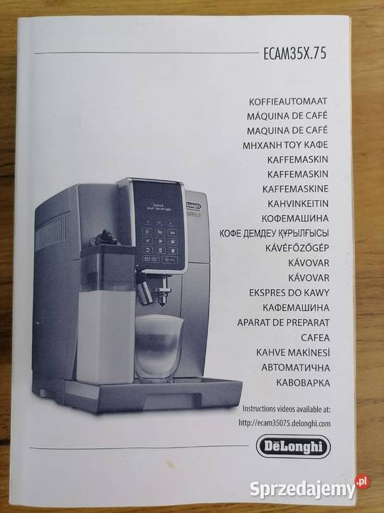 Sprzedam ekspres do kawy Delonghi Ecam 35075S podkarpackie