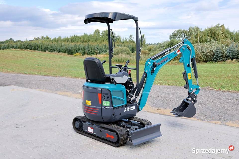 MINI Koparka SCHMIDT AR120 rozsuwane gąsienice 2 Rok produkcji 2026 łódzkie Piotrków Trybunalski