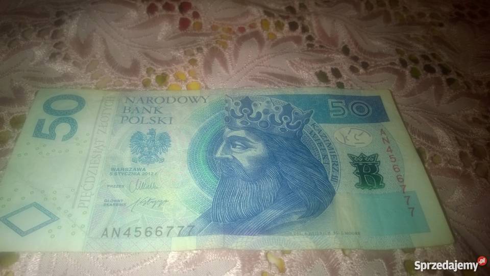 banknot kolekcjonerski AN4566777