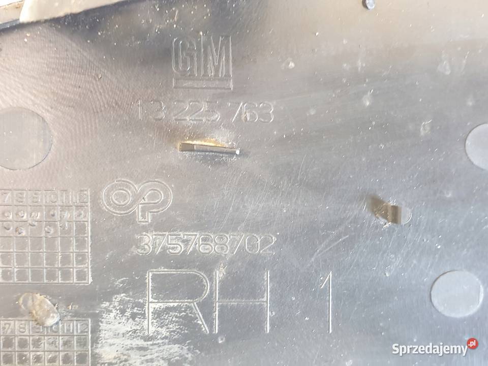 Astra H III KRATKA PRZEDNIEGO ZDERZAKA prawy Zderzaki Chełm