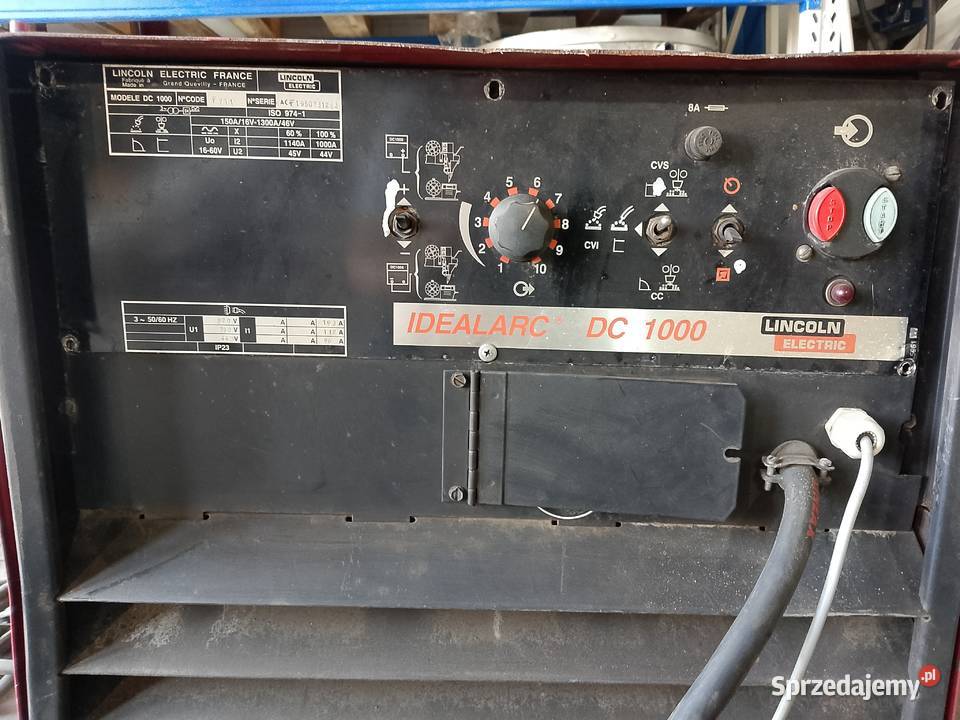 Spawarka 1000 amper Lincoln idealarc 1000 dc Pozostałe Pleszew