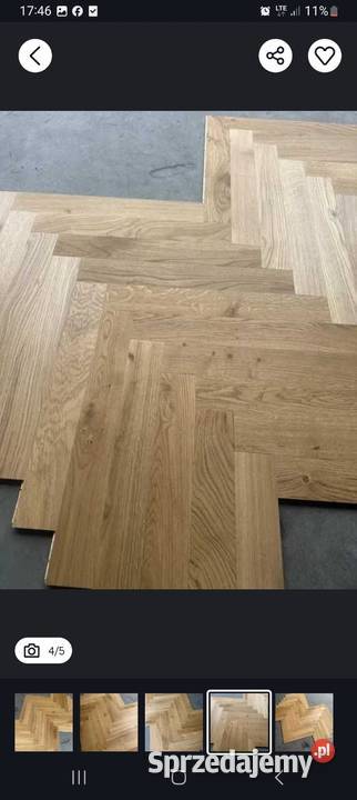 Jodełka klasycznadeska podłogowadębowa