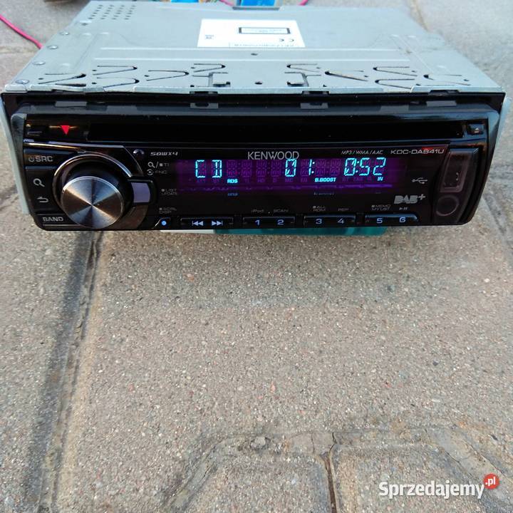 Kenwood KDCDAB41U DABDAB car audio 4x50 dolnośląskie Świebodzice sprzedam