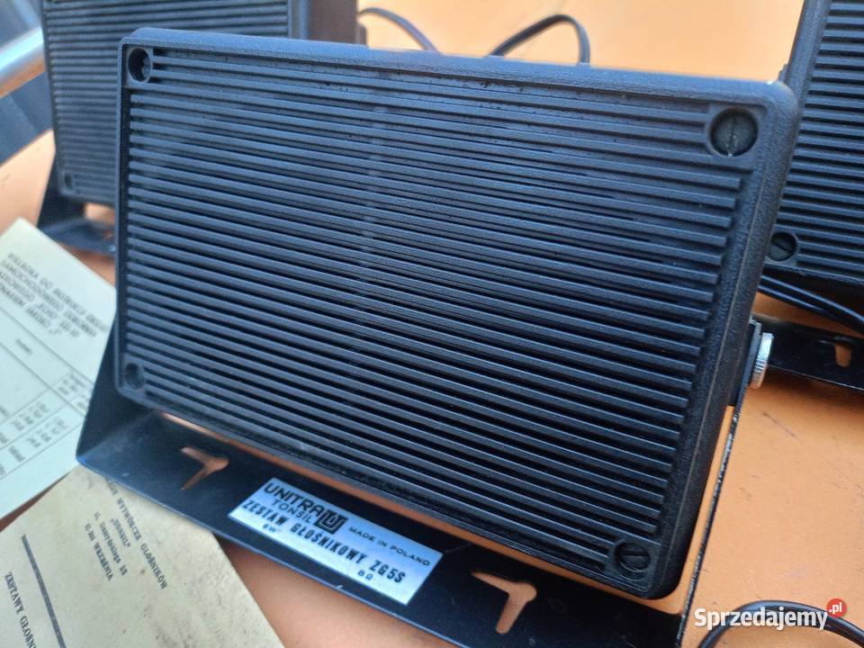 Głośniki UNITRA Tonsil polonez fiat żuk Nysa Car audio Świerczów