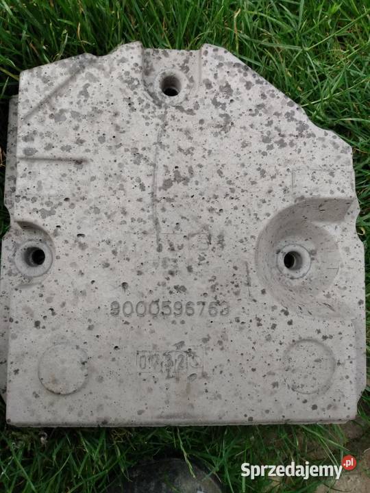 Przeciwwaga pralki Bosch waw24540 seria 8 Sienno