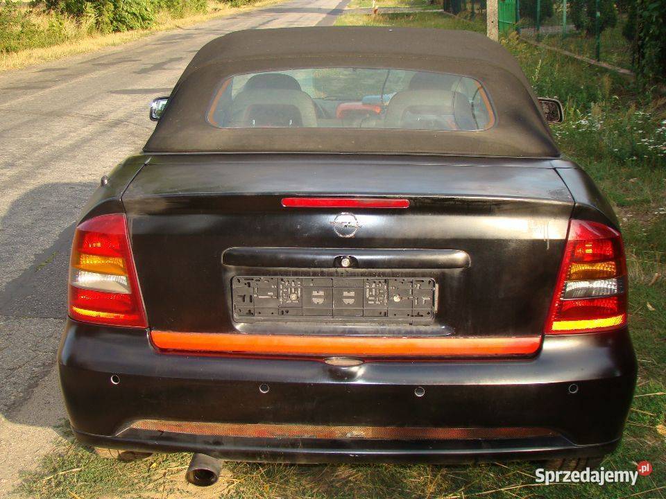 KLAPA BAGAŻNIKA OPEL ASTRA G 2 II CABRIO BERTONE osobowe łódzkie Parcice