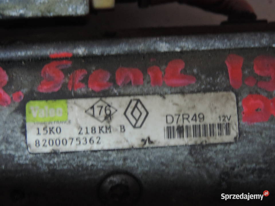 ROZRUSZNIK SCENIC 19 DCI D7R49 8200075362 Nowy Sącz