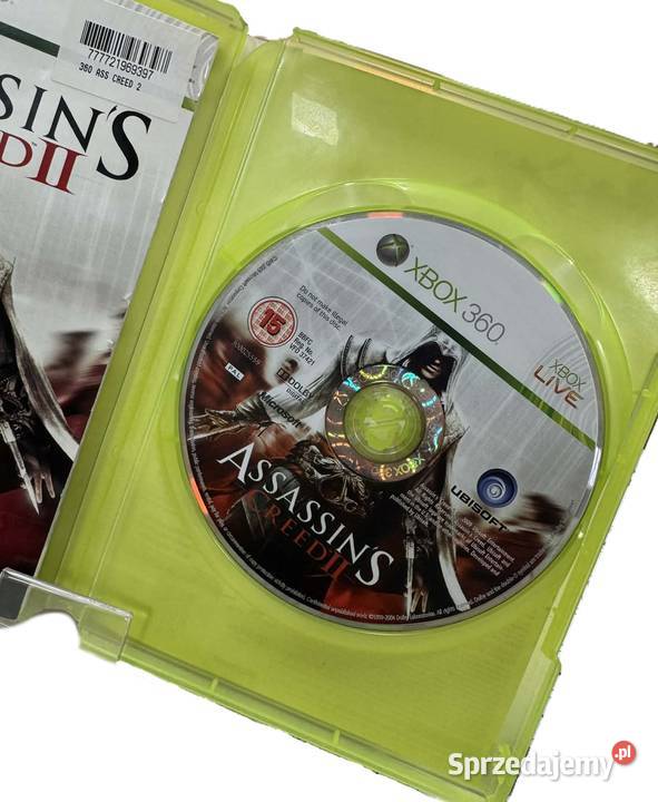 Gra Assasins Creed II Xbox 360 Elbląg sprzedam