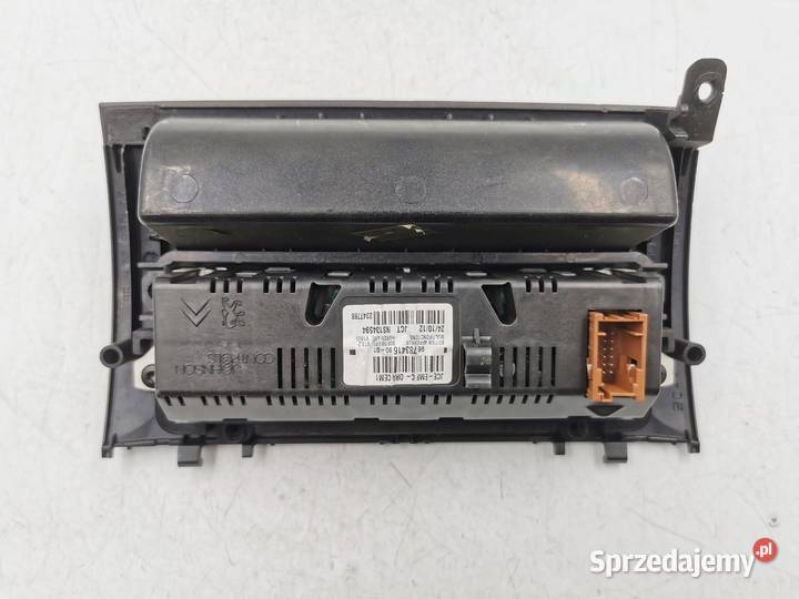 Ekran Radia Wyświetlacz Peugeot 407 9678341680 Wyszków