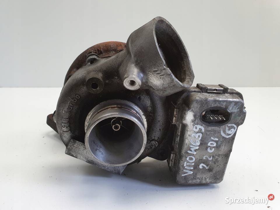 TURBOSPRĘŻARKA Mercedes Vito W639 22 CDI turbo osobowe Turbosprężarki Rudka