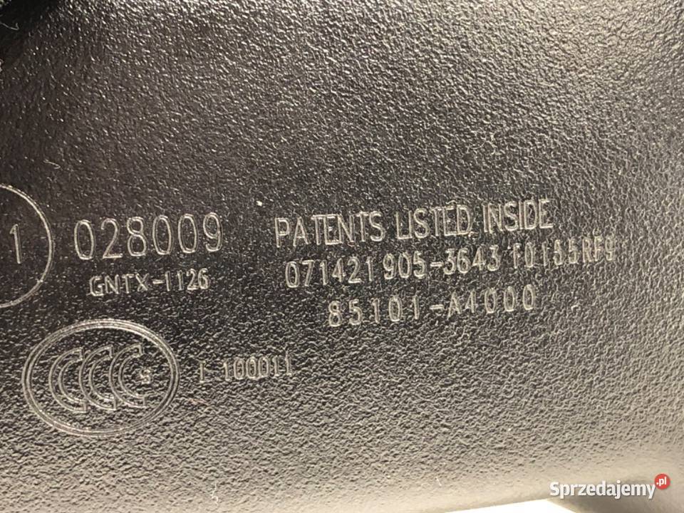 LUSTERKO WEWNĘTRZNE KIA CEED 85101A4000 podkarpackie