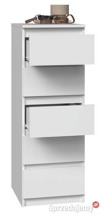 Komoda Malwa W5 BIAŁY 45cm sprzedam