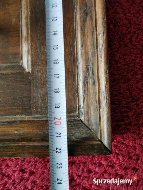 Wieszak drewniany stylowy ścienny Retro Vintage Łask