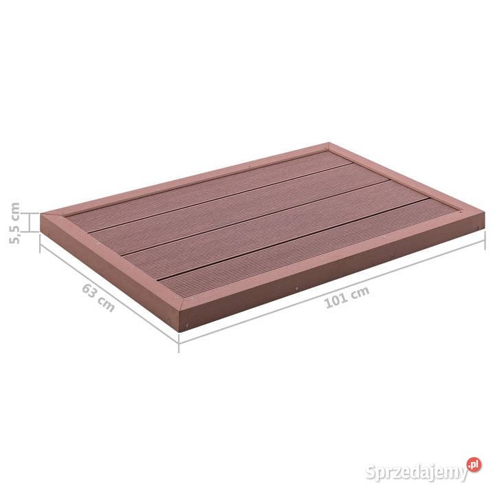 Podstawa do prysznica solarnego brązowa Akcesoria basenowe