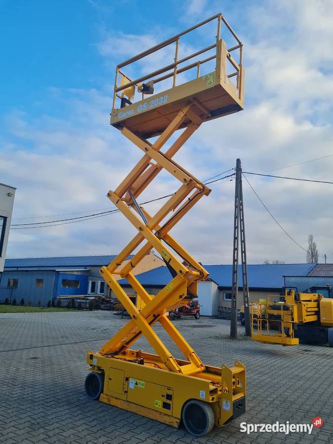 Podnośnik nożycowy elektryczny Genie GS2032 2016 małopolskie Dąbrowa Tarnowska