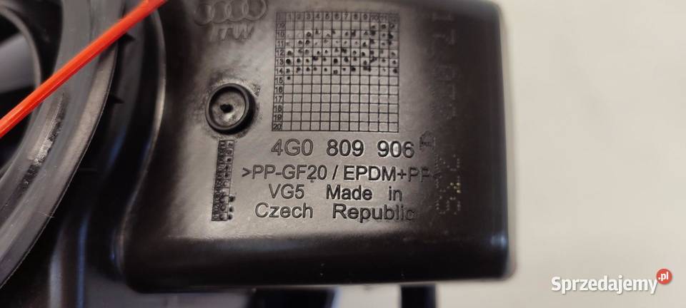 AUDI A6 C7 KLAPKA WLEWU PALIWA LZ7G 4G0809906A dolnośląskie