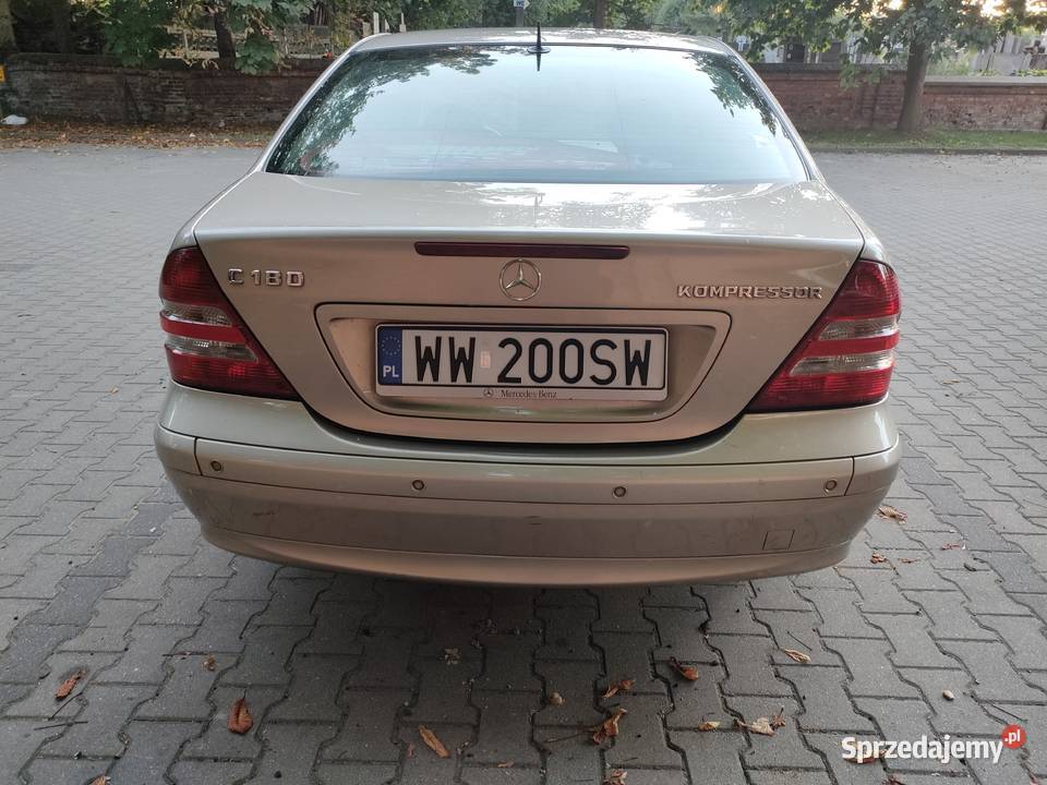 MercedesBenz klasa C 2005 sedan 18 kompressor Klasa C Warszawa