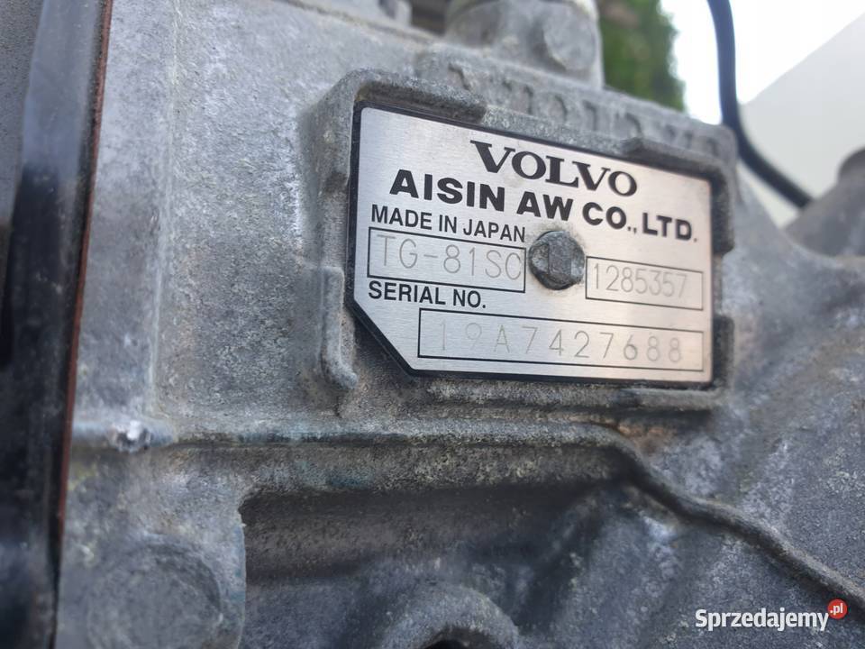 AUTOMATYCZNA SKRZYNIA BIEGÓW Volvo V60 S60 II 20
