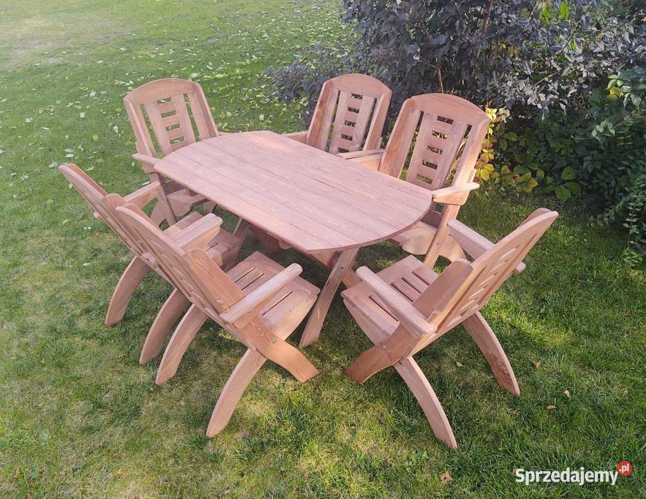 Krzesło ogrodowe drewniane składane tarasowe X Kalety sprzedam