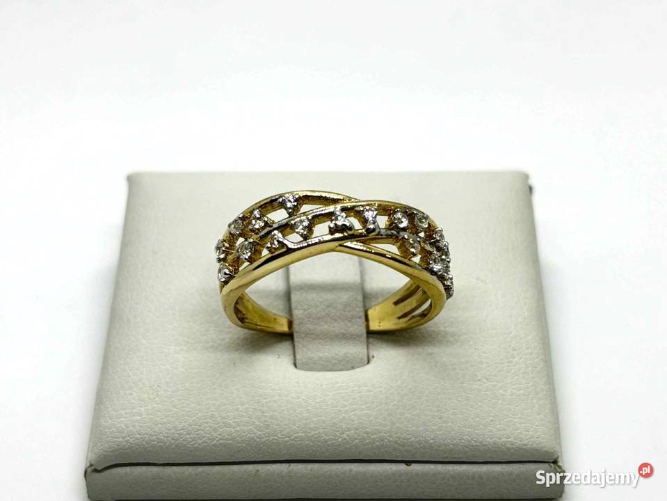 Nowy Złoty Pierścionek pr 585 402g R20 Elbląg