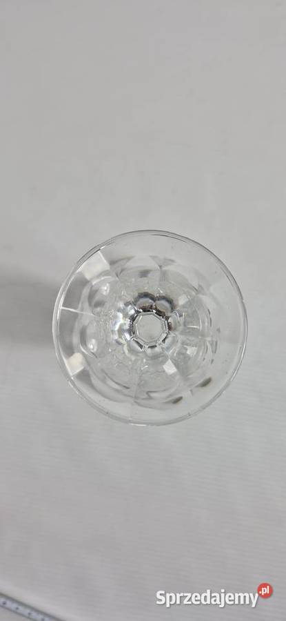 Kryształowy Wazon na Stopce Vintage Niemiecki 24 Wazony