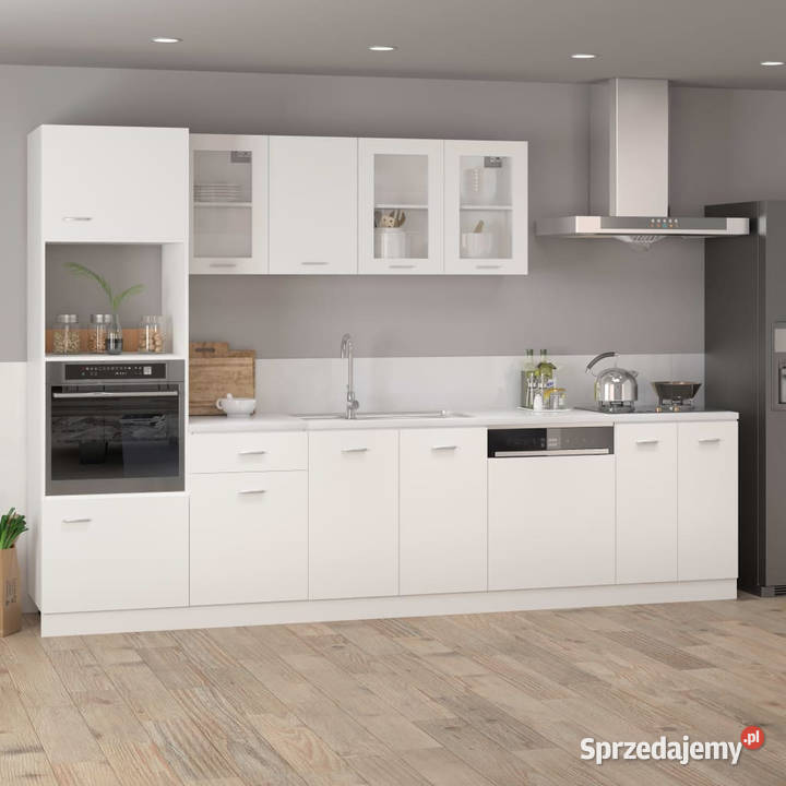 Szafka wisząca z szybą biała 40x31x60 WM802505 Warszawa