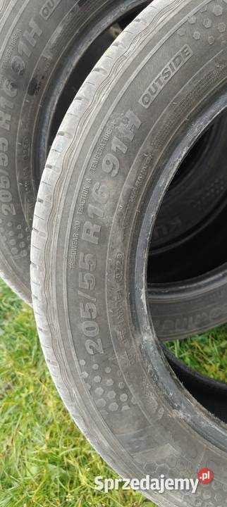 Opony letnie kumho 16cale
