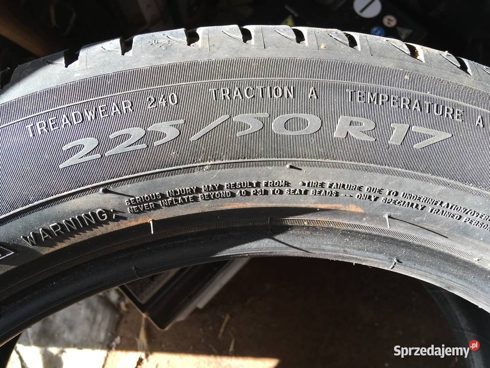 opona michelin 22550R17 17cale