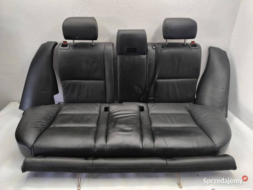 KANAPA TYŁ TYLNA BOCZKI KOMPLET SKÓRA BMW E61 osobowe