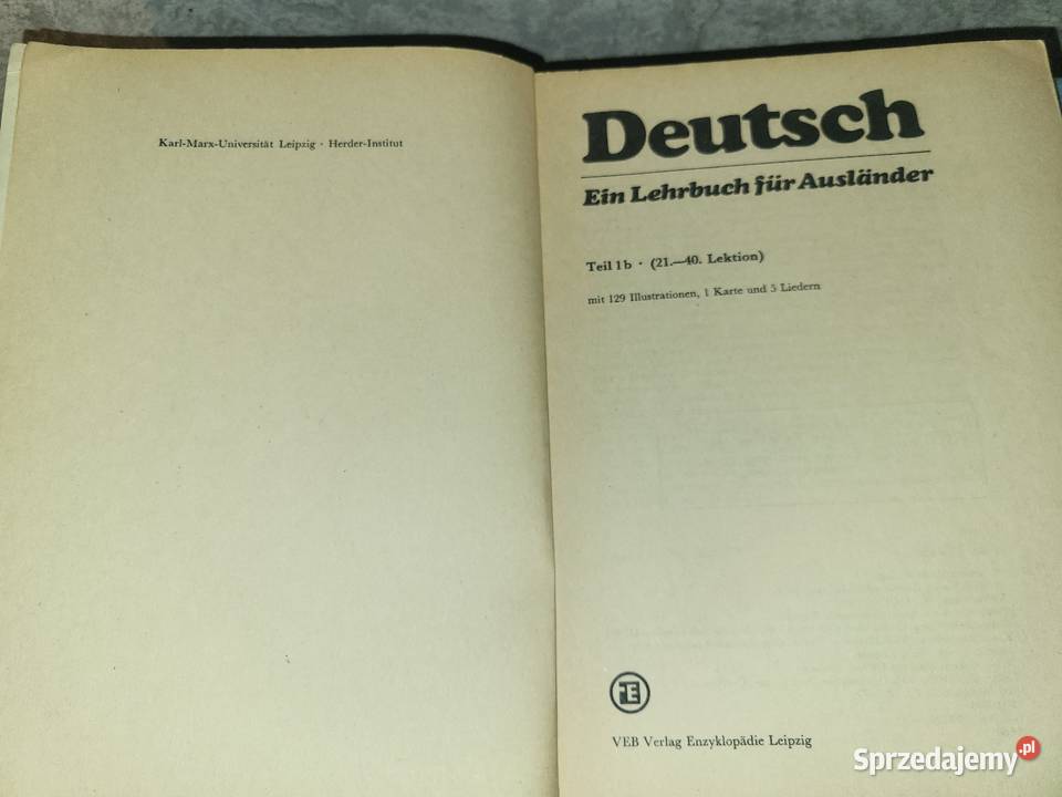 Podręcznik do nauki języka niemieckiego Deutsch śląskie Gliwice