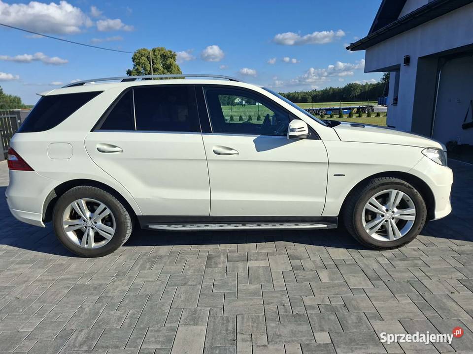 MercedesBenz ML 350 4MATIC 35 Benzyna 2012 nieuszkodzony ML podlaskie Grajewo