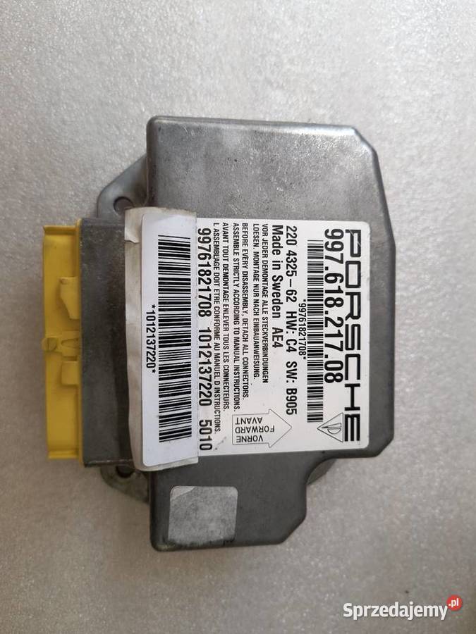 99761821708 moduł airbag sensor poduszek Porsche świętokrzyskie Kakonin