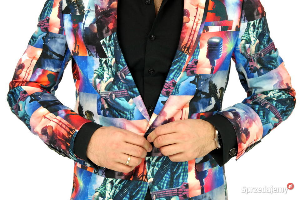 GIOVANNI PERA Marynarka Męska D807 kolorowa wielkopolskie Ostrów Wielkopolski