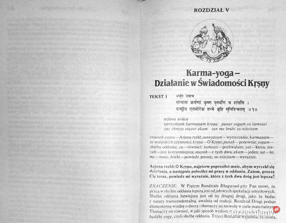 BhagavadGita Taka jaką jest Sri Srimad AC Kultura i Rozrywka lubelskie sprzedam