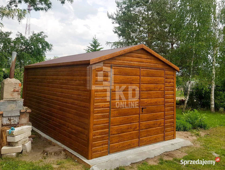 Domek Ogrodowy Schowek 3x5 dwuskrzydłowa TKD133 Garaże i miejsca postojowe Katowice