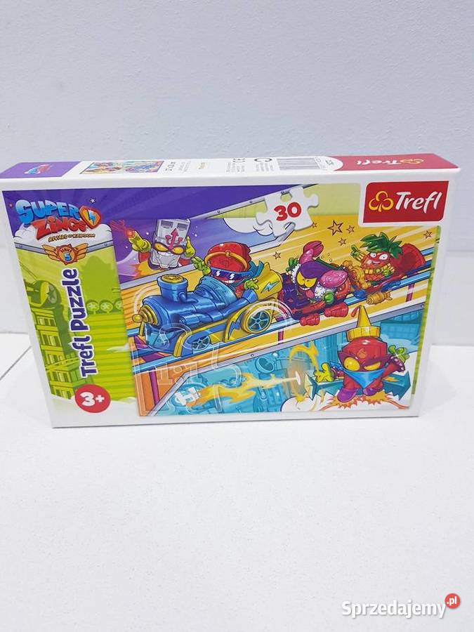 Edukacyjne puzzle Super Zings dzieci 3 Puzzle Puzzle