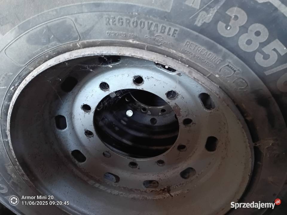 koła 385 65 225 10 otworów nieuszkodzony Golina sprzedam