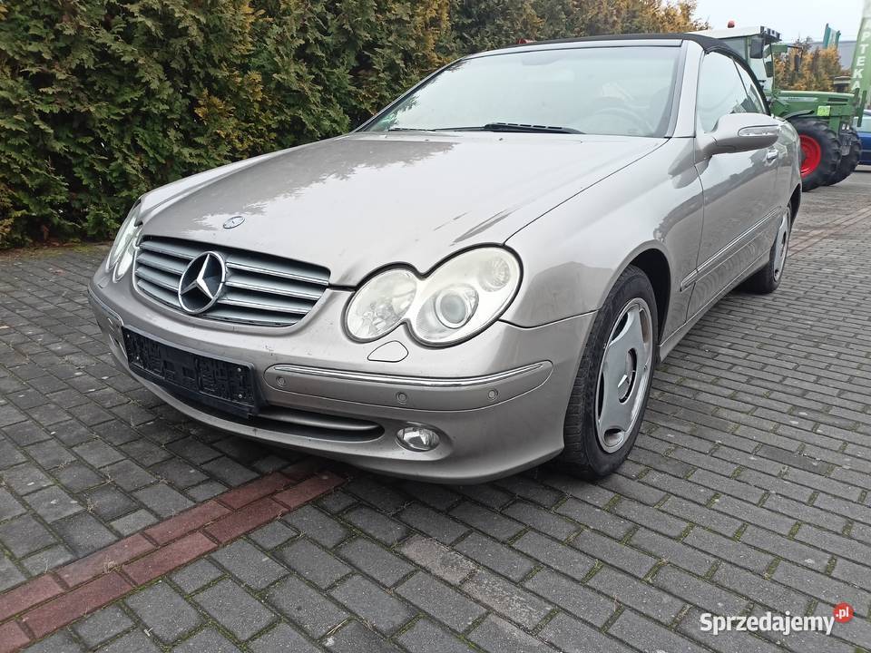 Mercedes CLK 200 Kompresor Cabrio W209 163 166 Mercedes-Benz Kolno