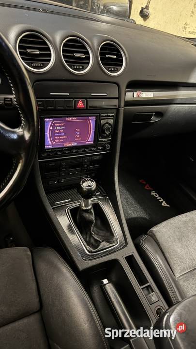 Audi Cabrio S line czarna perła