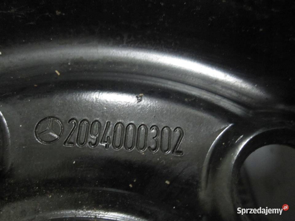 MERCEDES CLK W209 koło dojazdowe 1258017 99M