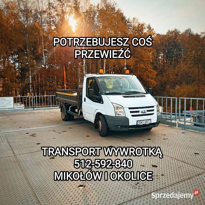 Transport wywrotką do 35 t