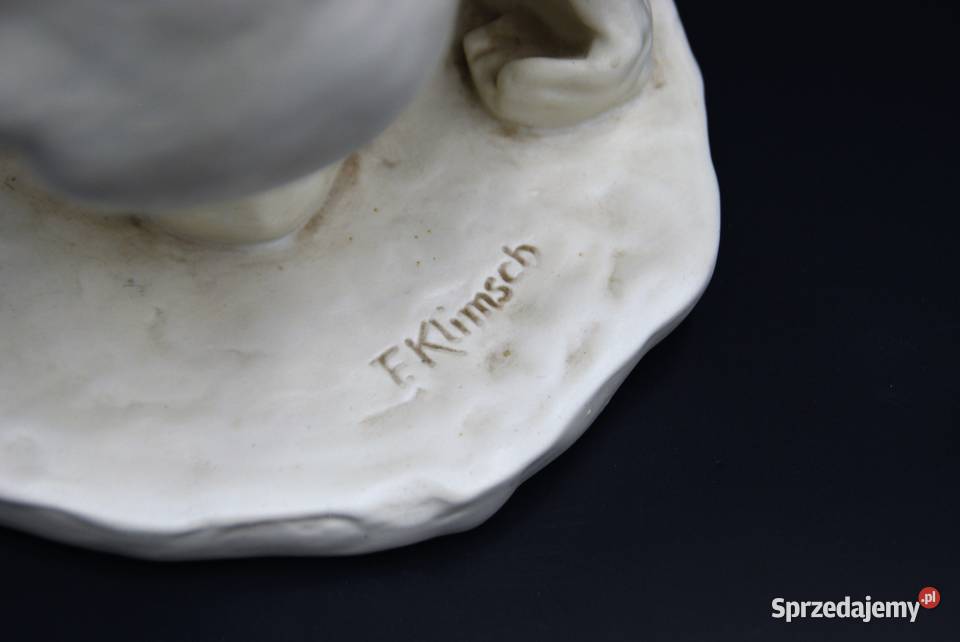 Rosenthal figura Kucająca proj Fritz Klimsch Poznań