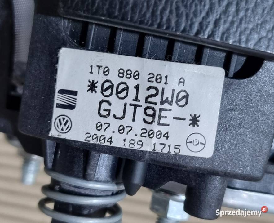 Airbag poduszka VW Polo Golf Touran 1T0880201A osobowe Bolesławice
