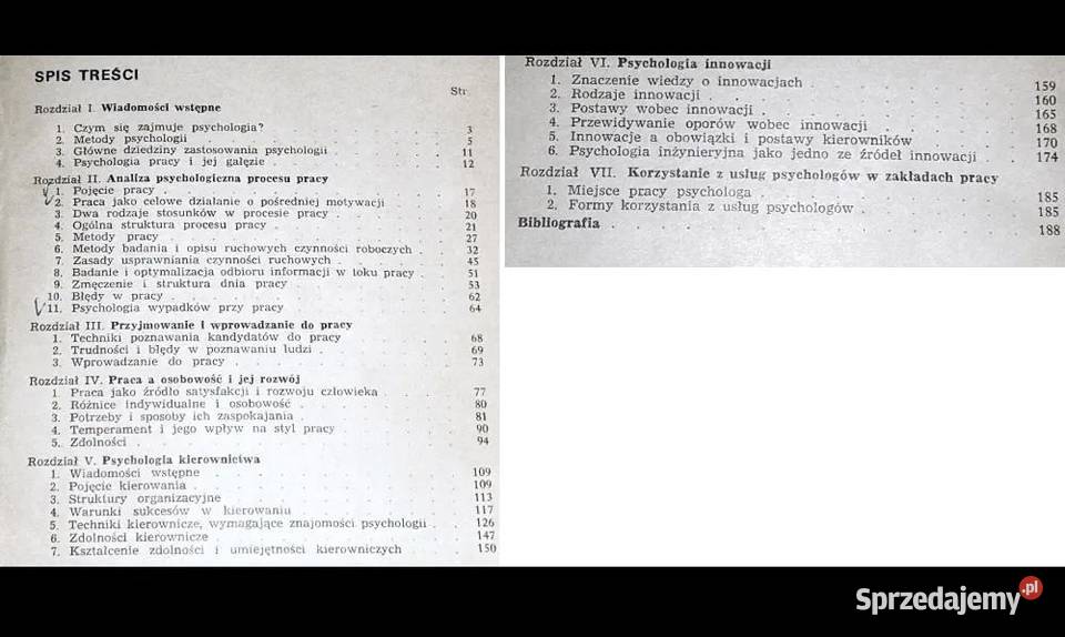 Podstawy psychologii pracy Zbigniew Pietrasiński Książki i Podręczniki Chełm