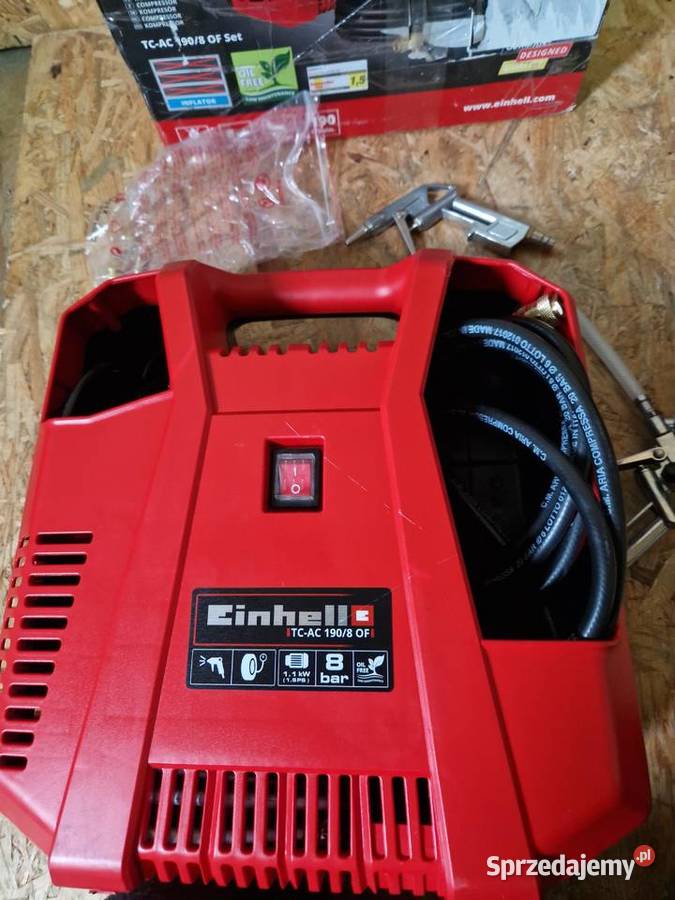 Kompresor bezolejowy Einhell TCAC 190 1 l 8 bar Głogowa