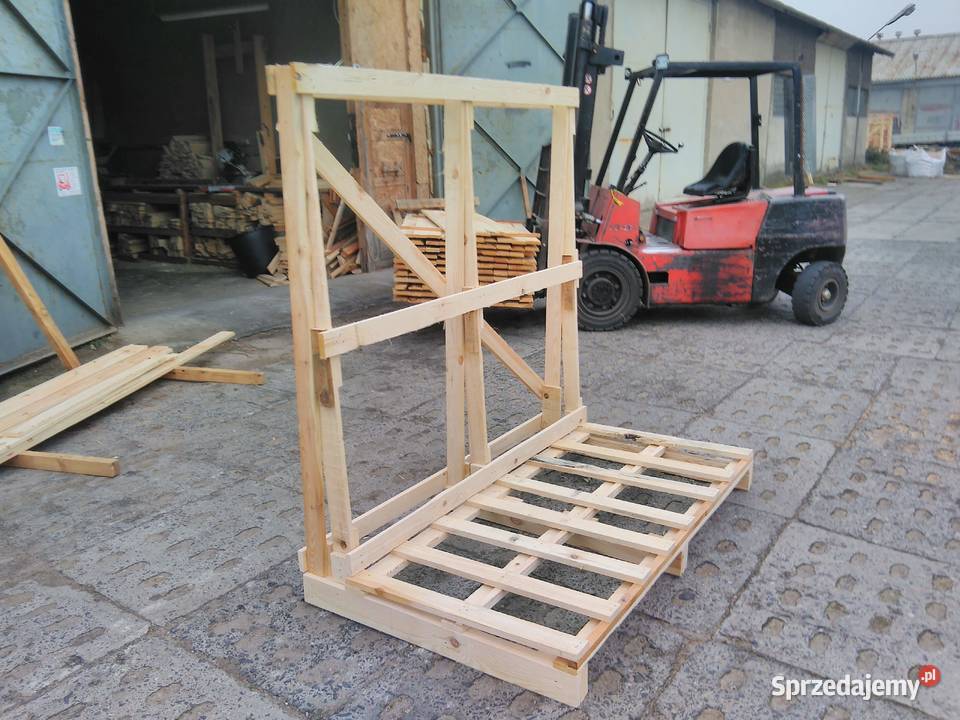 Stojaki drewniane do transportu okien 2x09x18m Stargard