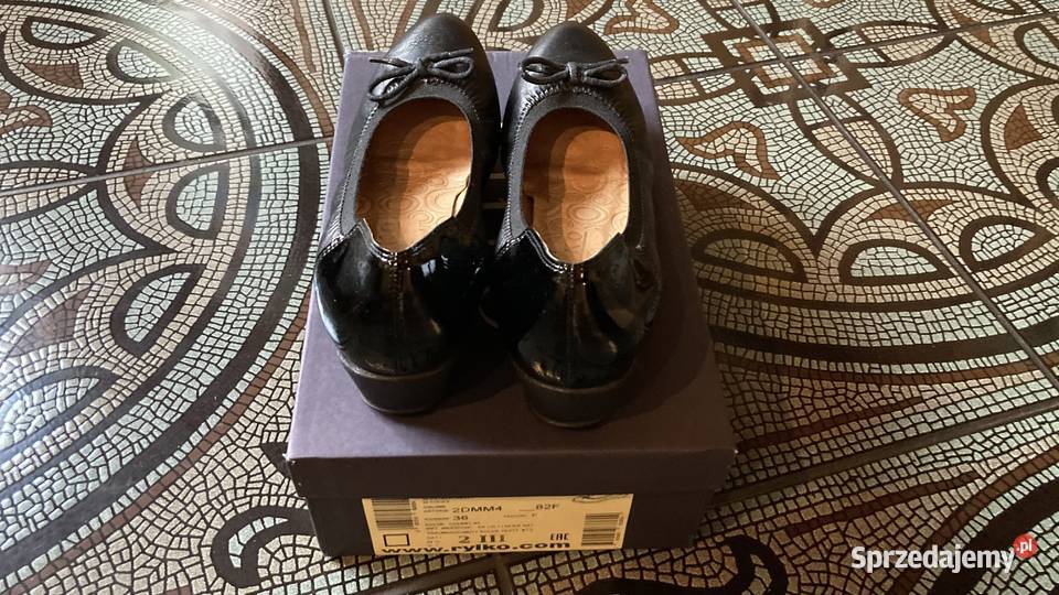 Piękne skórzane czułenka RYŁKO r 36 sprzedam