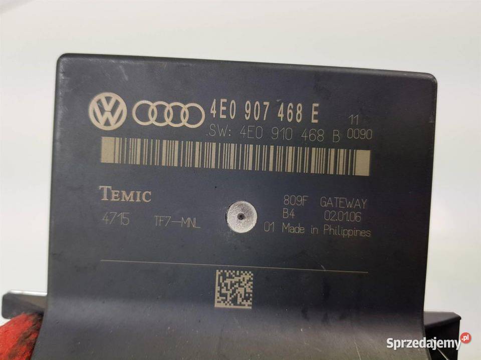 MODUŁ 4E0907468E AUDI A8 D3 kujawsko-pomorskie Lipno