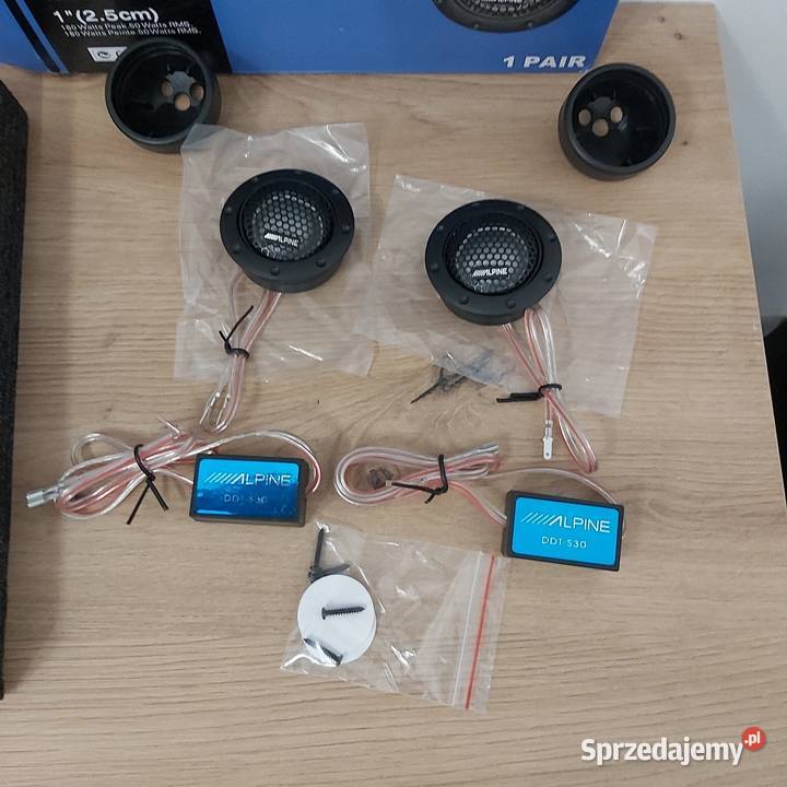 Głośniki wysokotonowe alpine tweetery car audio wysokotonowe Głośniki Bydgoszcz