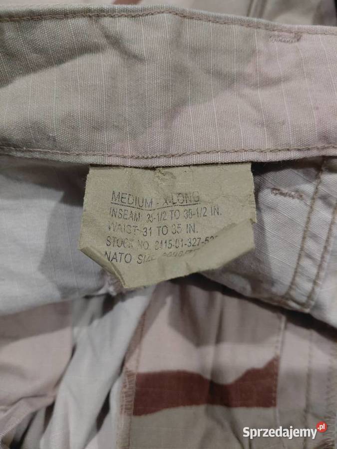 Spodnie BDU 3 color Medium X Long Ripstop Wrocław